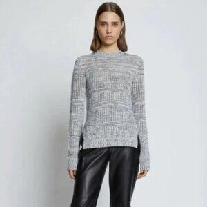 Proenza Schouler White Label Cotton Silk Pique Knit Top
